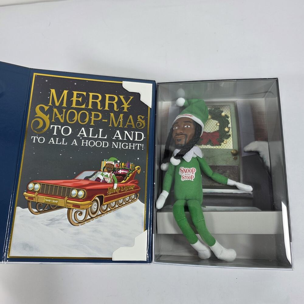 Brand New Snoop On The Stoop A Hood Tradition Green Plush Doll 2025 Edition 10.5 - Picture 3 of 8